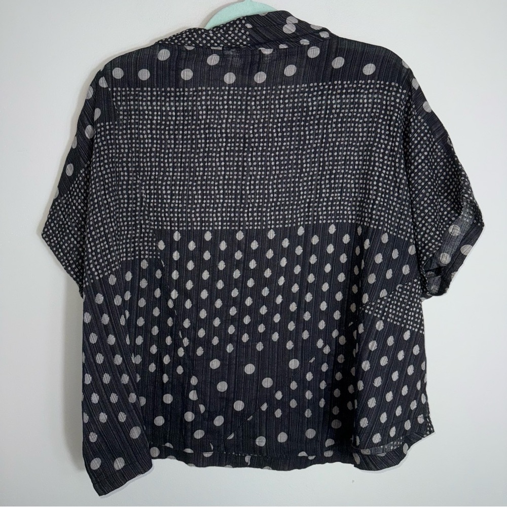 Mao Mam Made in Thailand Oversized Top-Lagenlook-Short Sleeve-One Size - Picture 8 of 10